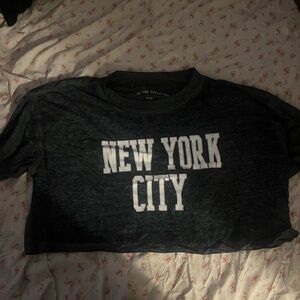 NYC Aeropostale Cropped tee S